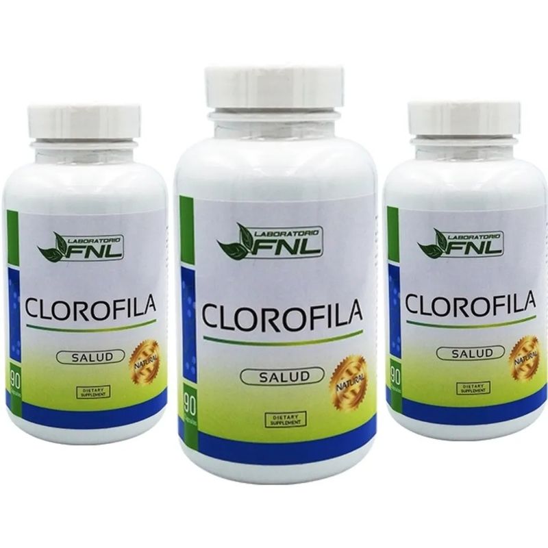FUENTEVITAL - Clorofila Fnl 3 Frascos 270 Caps