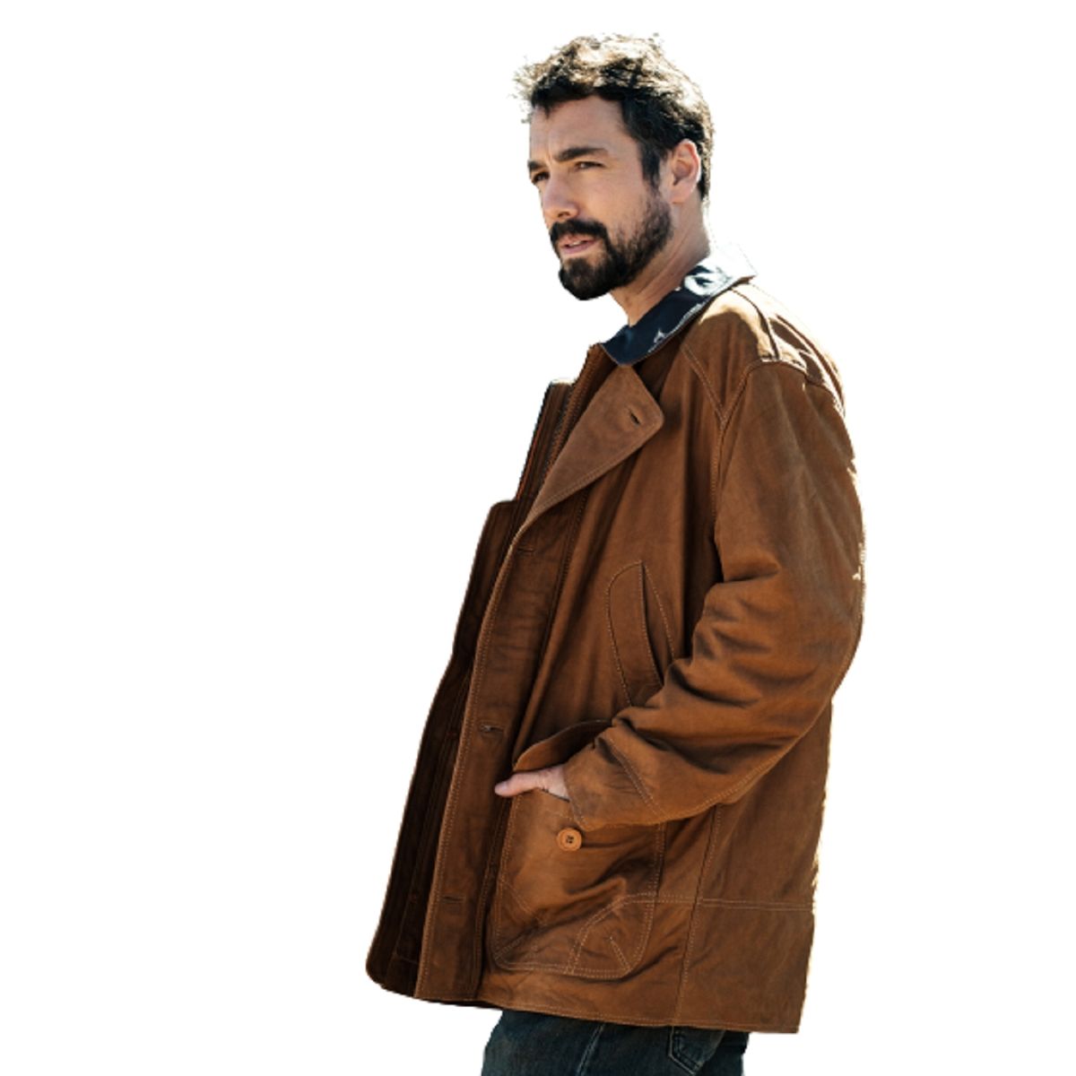 BOR - Chaqueta Cazadora Cuero Fresno