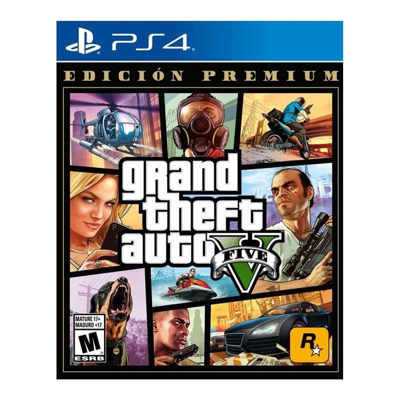 PLAYSTATION - GTA Grand Theft Auto V PS4