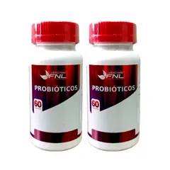 FNL - Probiotico 120 Capsulas 2x60 Caps