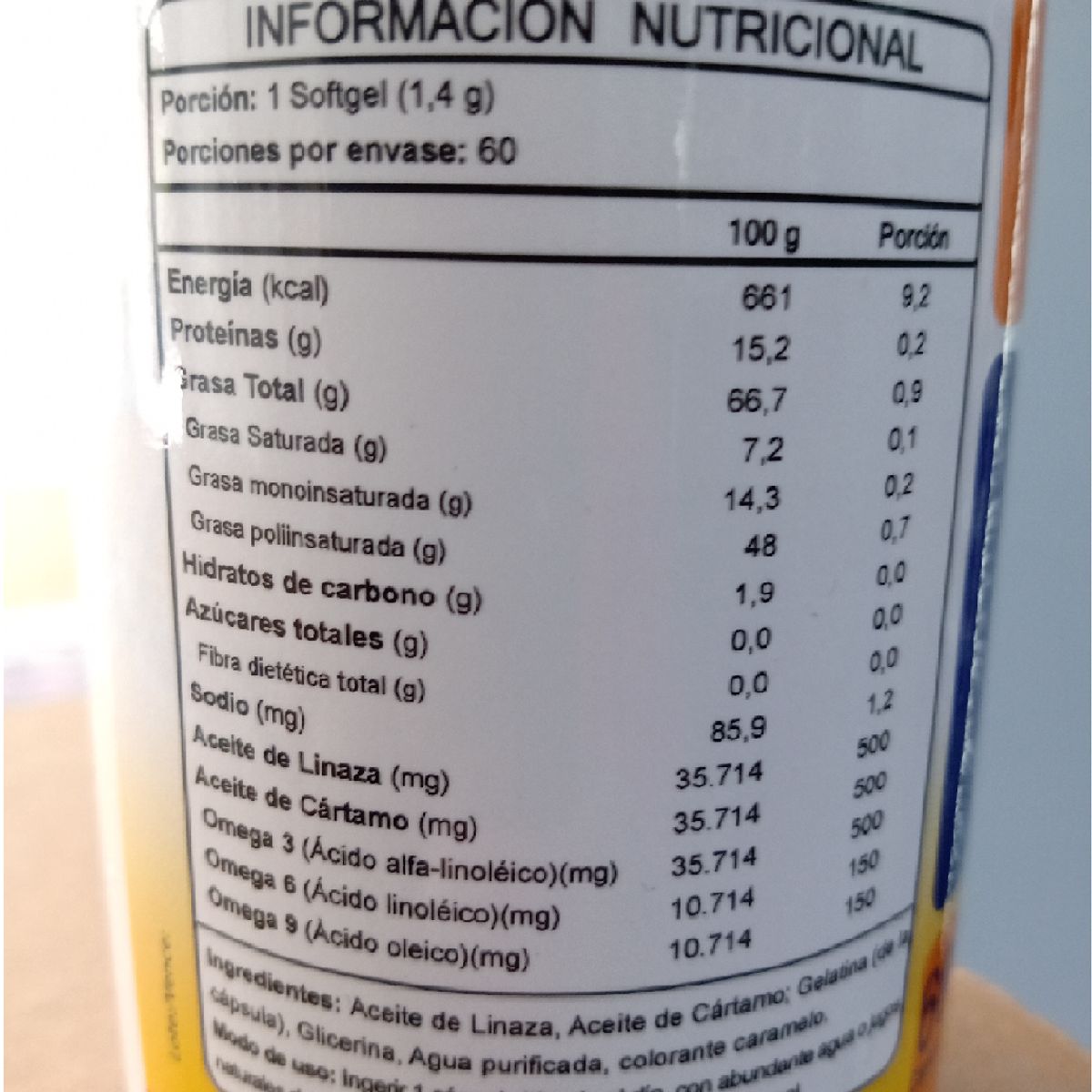 FNL - Triple Omega 369 Fnl 3 Frascos 180 Capsulas 3x60 SoftGel