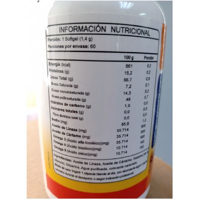 Imagen 2 del producto Triple Omega 369 3 Frascos 180 Capsulas 3x60 SoftGel