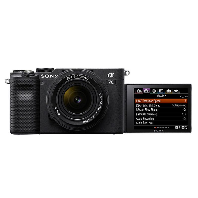 SONY - Cámara Reflex full-frame Alpha 7CL Negro
