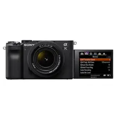 SONY - Cámara Reflex full-frame Alpha 7CL Negro