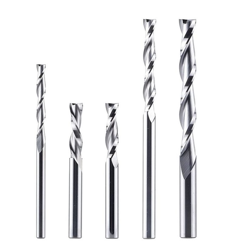 GENERICO - Fresa corte -2 flautas- UP CUT vastago 8mm corte 8mm filo 32mm