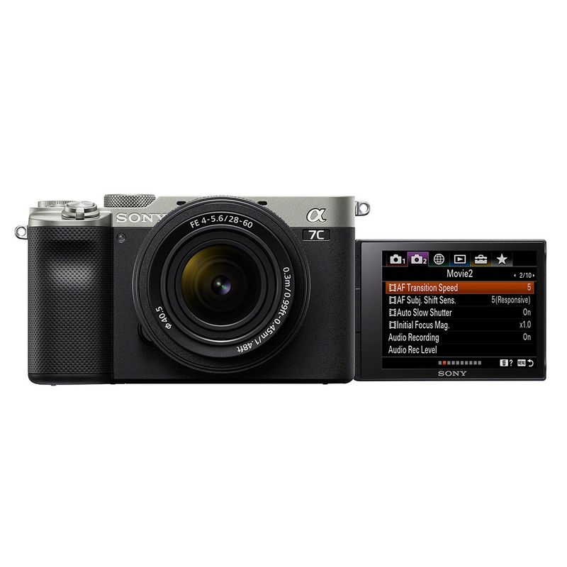 SONY - Cámara Reflex full-frame Alpha 7CL Blanco