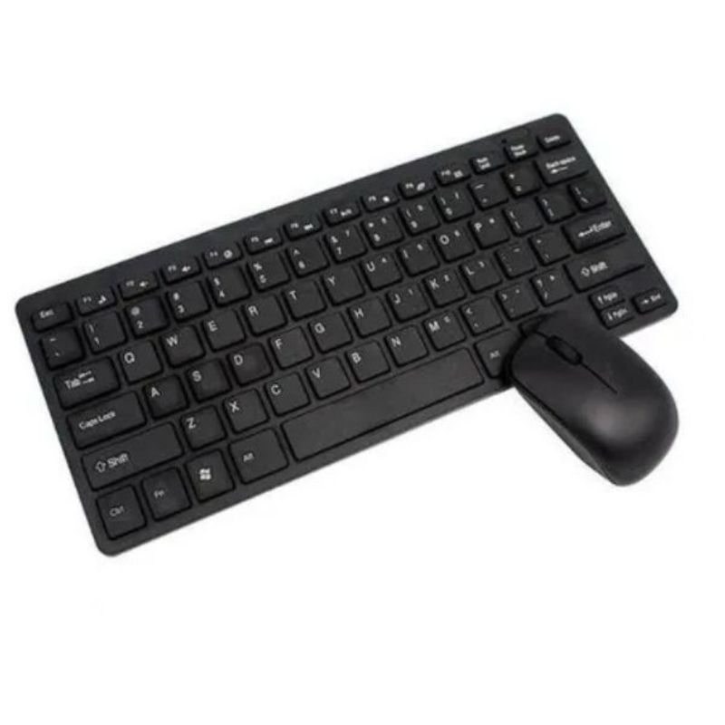 OEM - Combo Teclado Y Mouse Delgado Inalámbrico Mini
