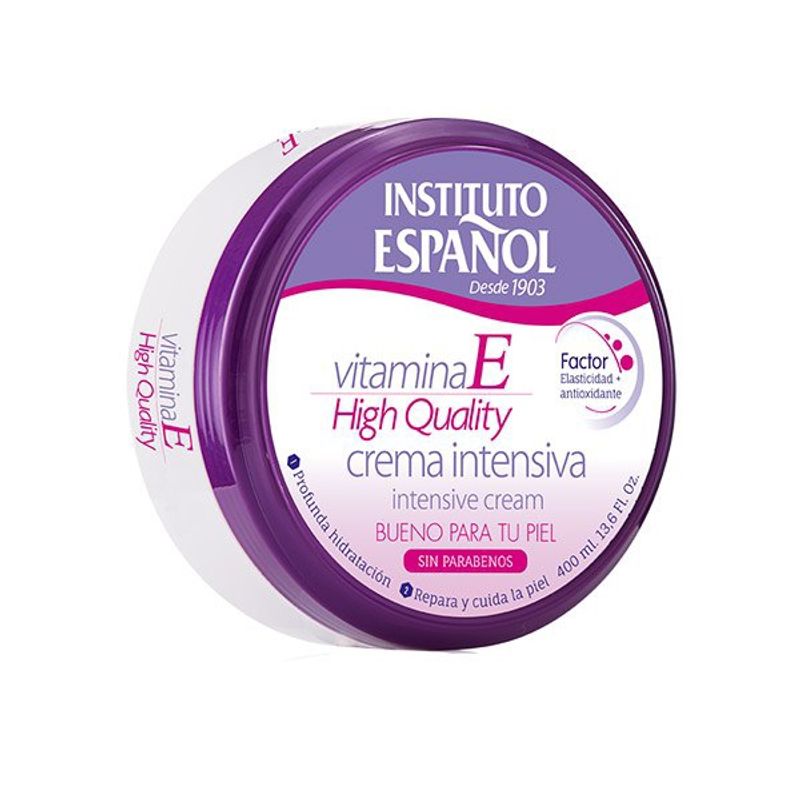 INSTITUTO ESPANOL - CREMA CORPORAL INTENSIVA VITAMINA E 400ML