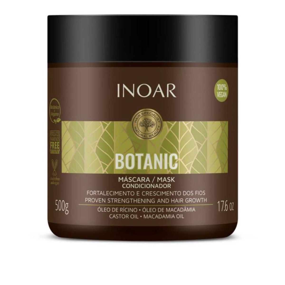 MALCREADO35961 - MÁSCARA BOTANIC  500 GR INOAR