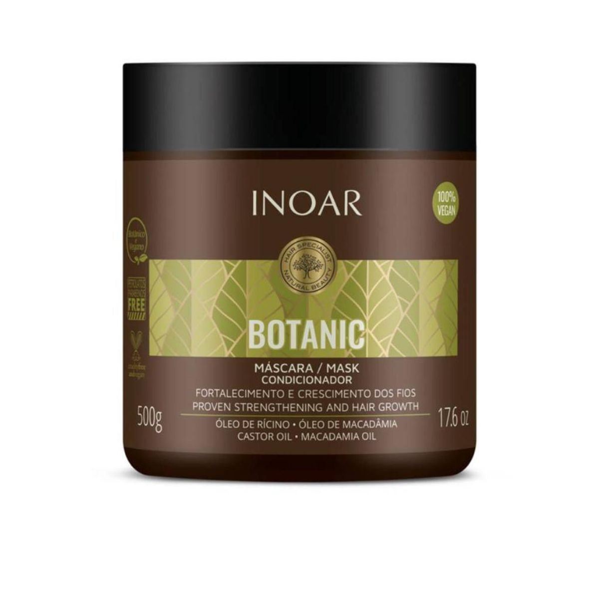 MALCREADO35961 - MÁSCARA BOTANIC  500 GR INOAR