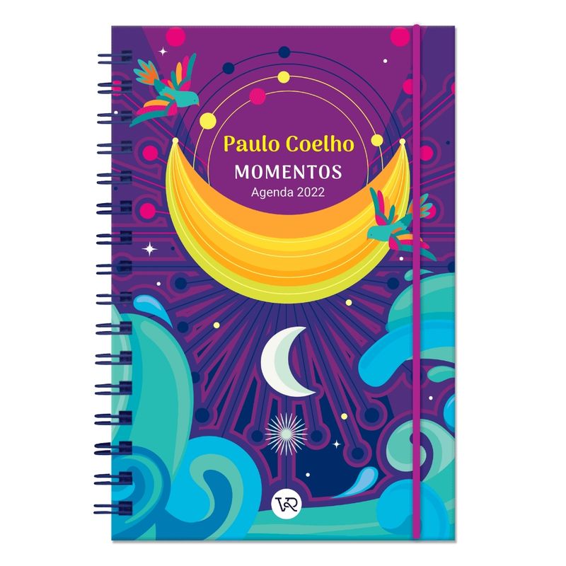 VERGARA Y RIBA - Agenda Paulo Coelho 2022 - Anillada: Momentos Lunar