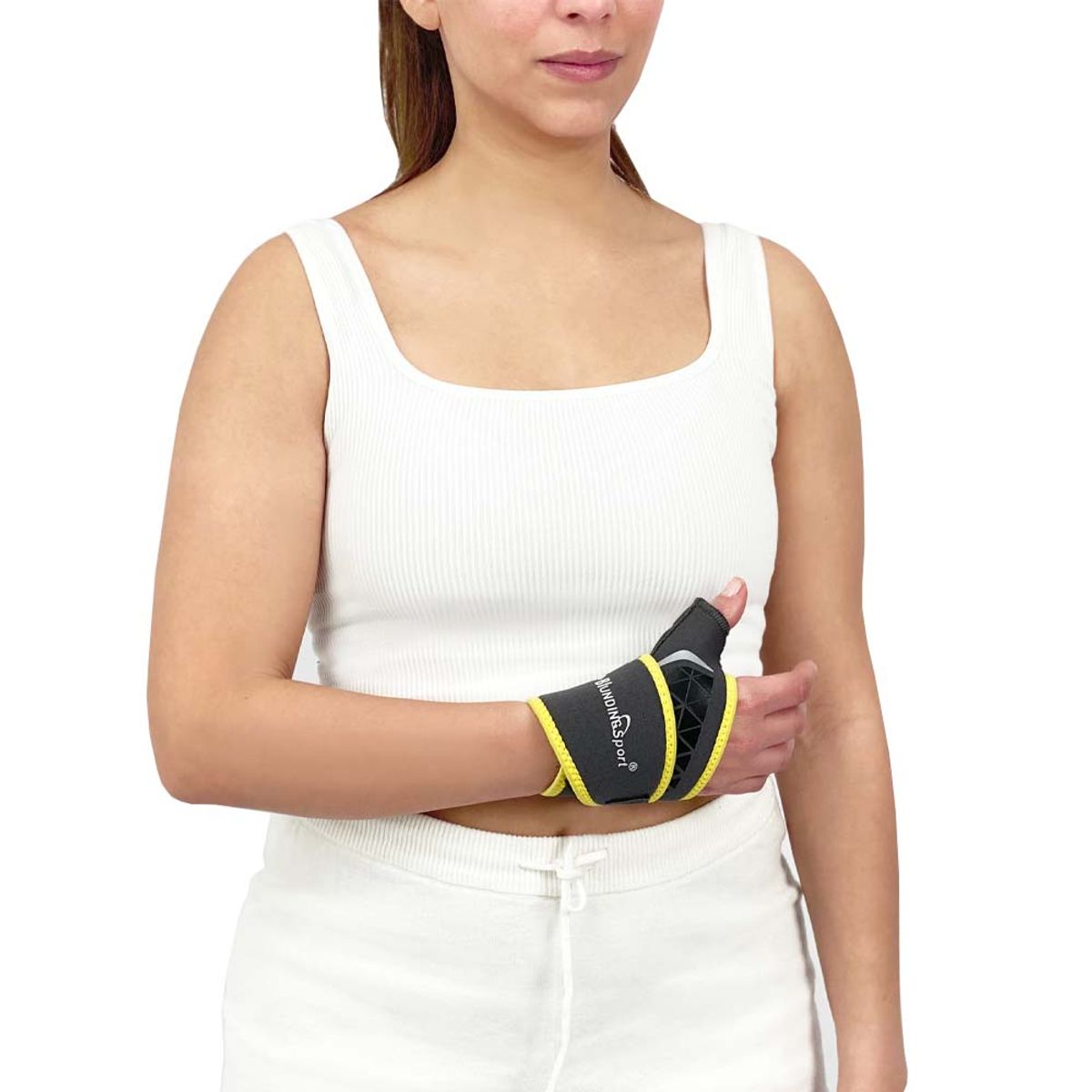 BLUNDING - Muñequera Inmovilizadora Dedo Pulgar Sport Talla L-Blunding