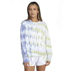 RVCA - Polerón Mujer No Doubt Celeste