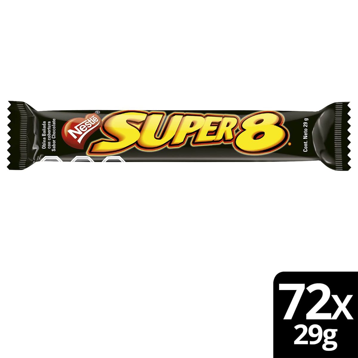 NESTLE - Oblea Bañada Super 8® Caja 24x29g X3 Cajas