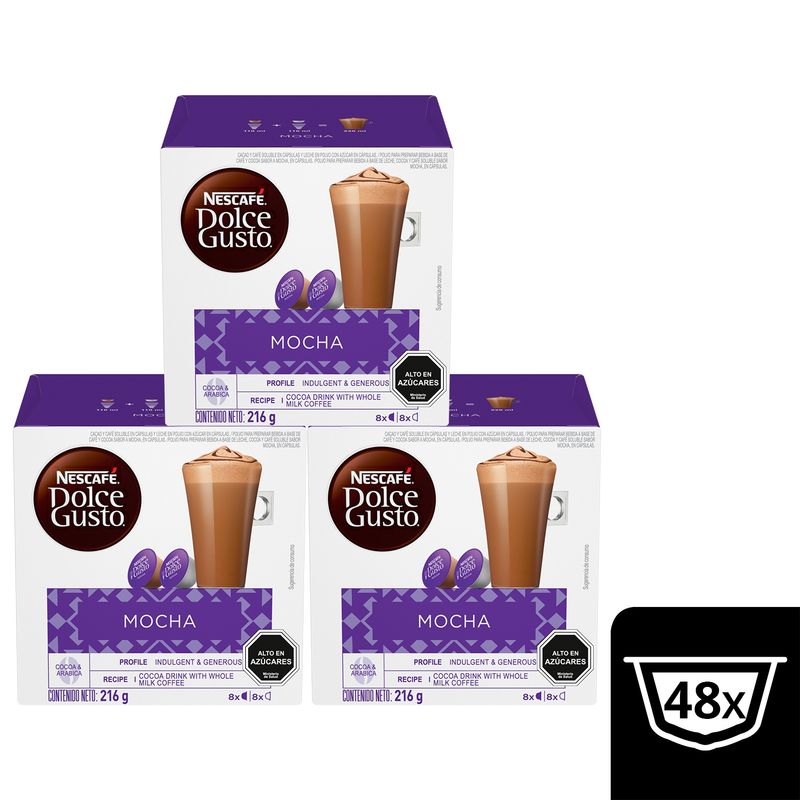 DOLCE GUSTO - Dolce Gusto Capsulas Moha X3 Cajas