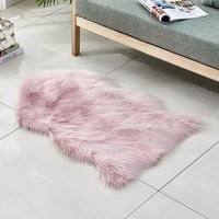 Alfombra Forma De Oveja Palo Rosa