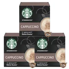 STARBUCKS - Cápsulas De Café Cappuccino X3 Cajas