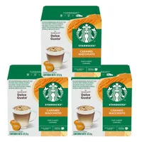 Cápsulas De Café Caramel Macchiato X3 Cajas