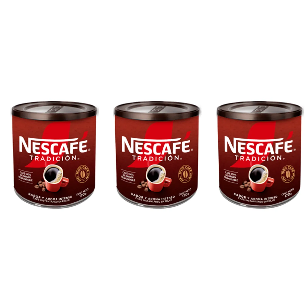 NESCAFE - Café Nescafé® Tradición Tarro  170g Pack X3