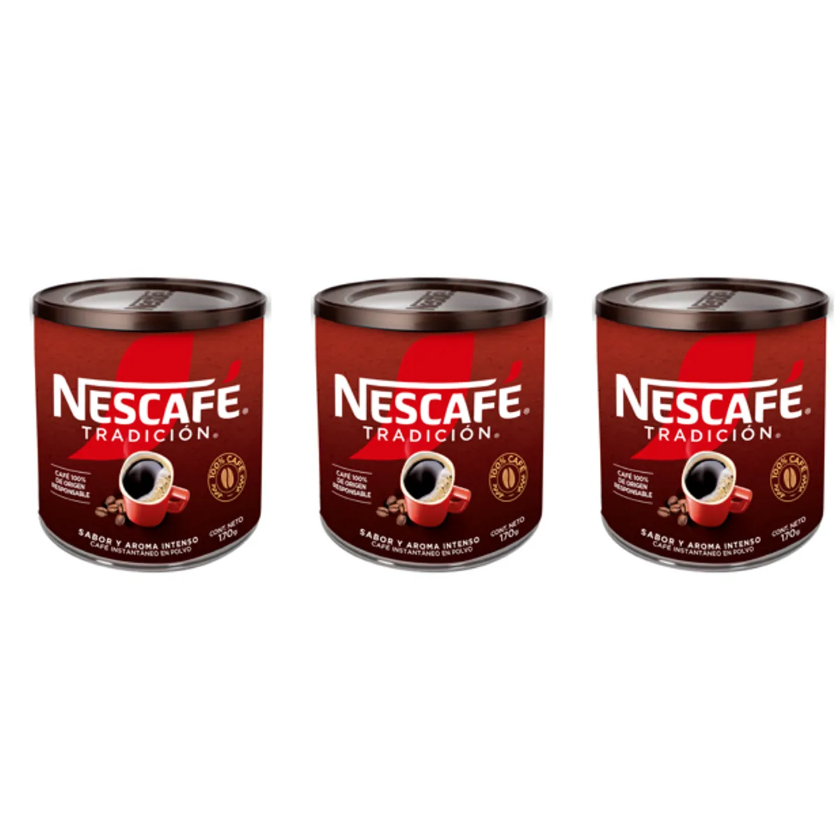 NESCAFE - Café Nescafé® Tradición Tarro  170g Pack X3