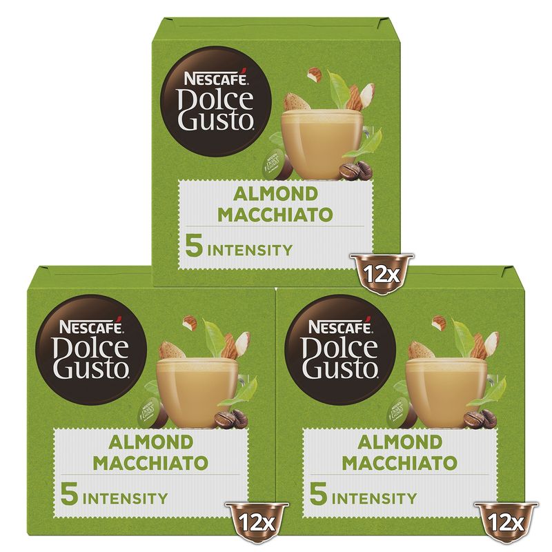 DOLCE GUSTO - Cápsulas De Café Nescafé® Dolce Gusto® Almond X3 Cajas