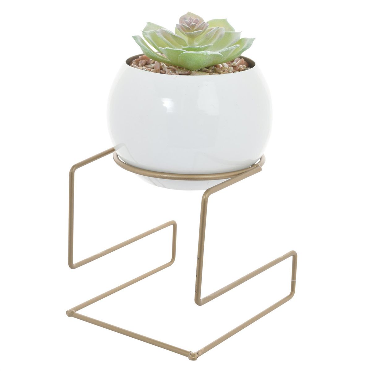 MALLORCA - Suculenta Decorativa Bola Pedestal