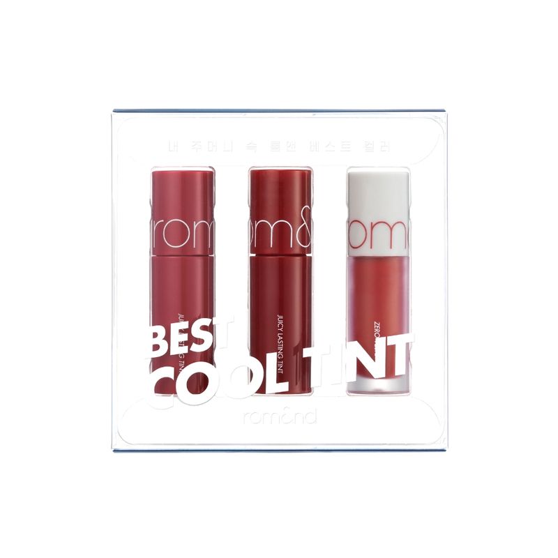 ROMAND - Pack 3 Miniaturas Tintes Labial Cool Tone 02 Romand