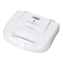 SINDELEN - Sandwichera 2 Panes Blanca Sw-840bl