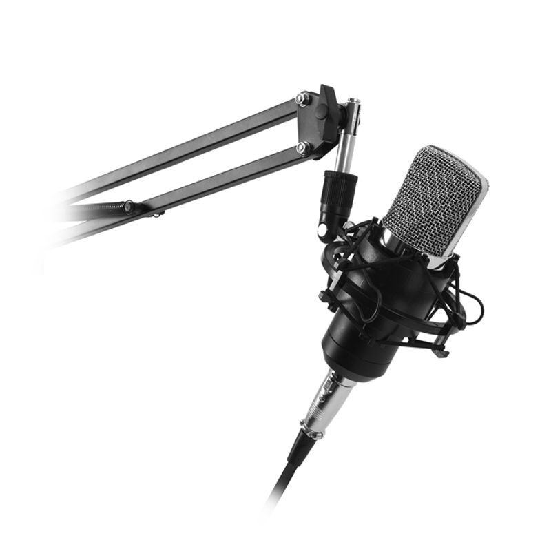 PHILCO - Kit Microfono Condensador De Streaming Pro Philco Kit67 - Negro