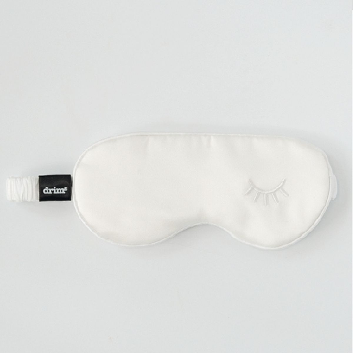 DRIMS BEAUTY - Antifaz 100 De Seda Blanco