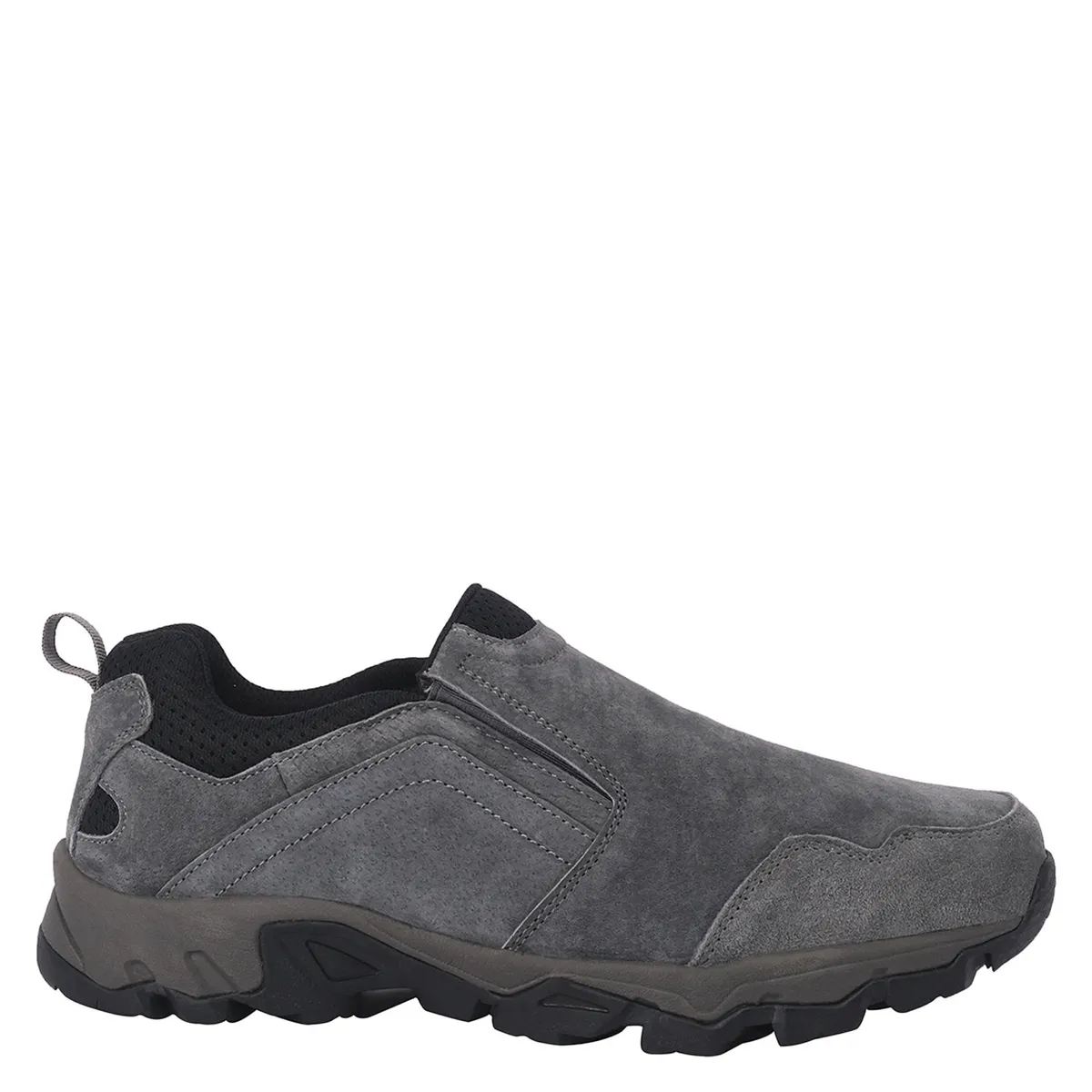 LONDON ADIXT - Mocasin de Cuero Hombre Gris Tethys London Adixt