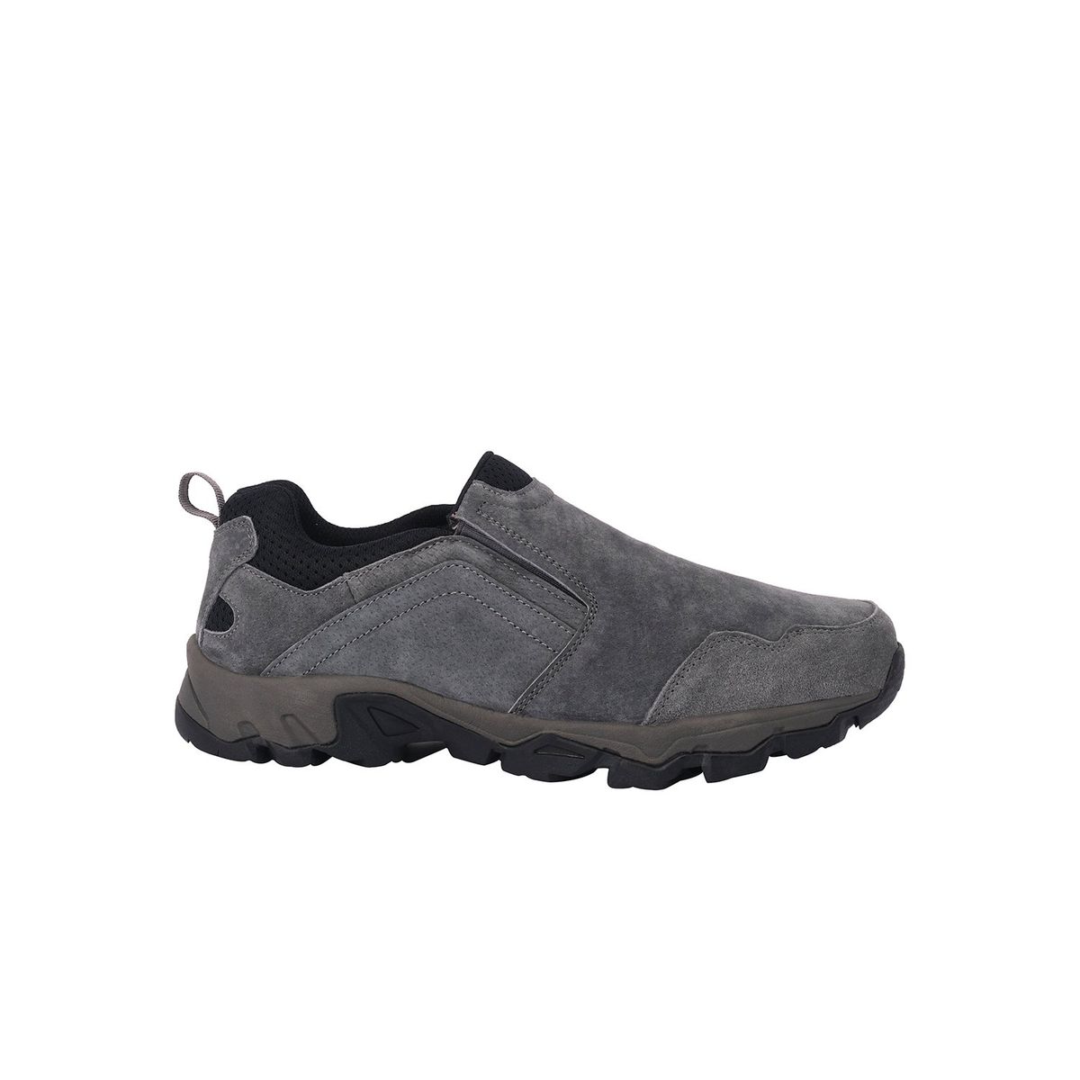 LONDON ADIXT - Mocasin de Cuero Hombre Gris Tethys London Adixt