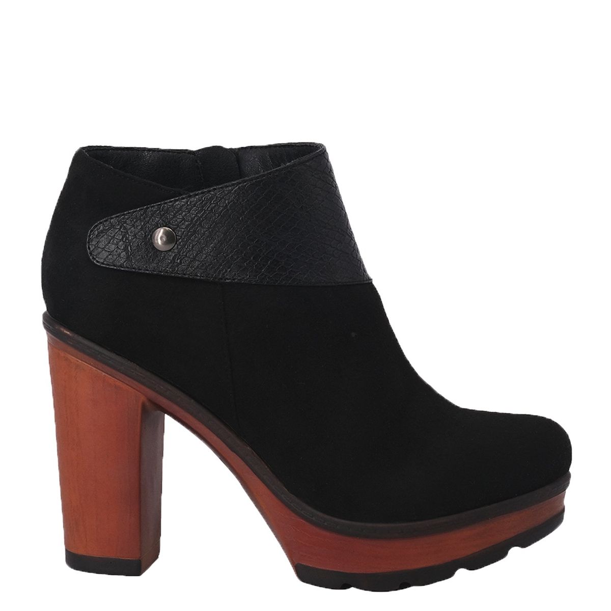 ALQUIMIA - Botin Mujer Negro Moya Alquimia