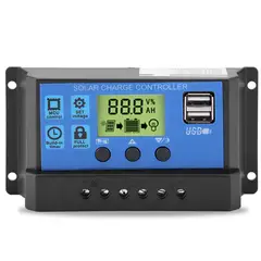 SOLIOT - Regulador Carga Solar Digital 12v 24v 30a