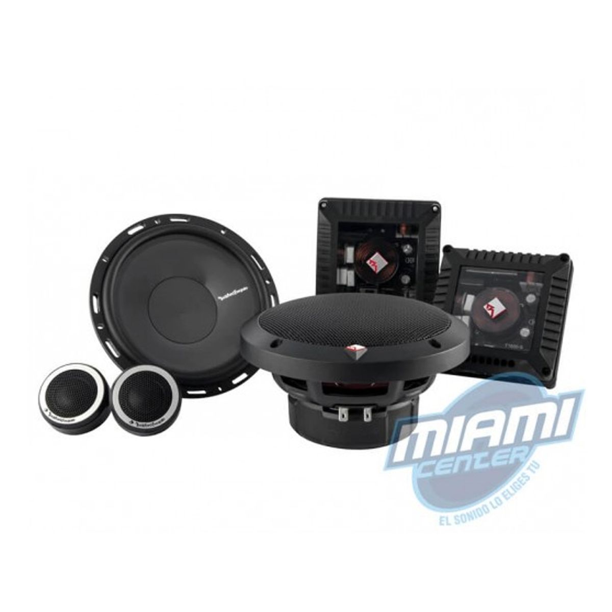 ROCKFORD FOSGATE - Componentes Rockford Fosgate Serie POWER T1650-S 6.5”