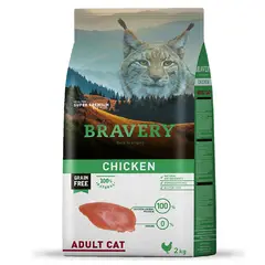 BRAVERY - ALIMENTO GATO ADULTO SABOR POLLO
