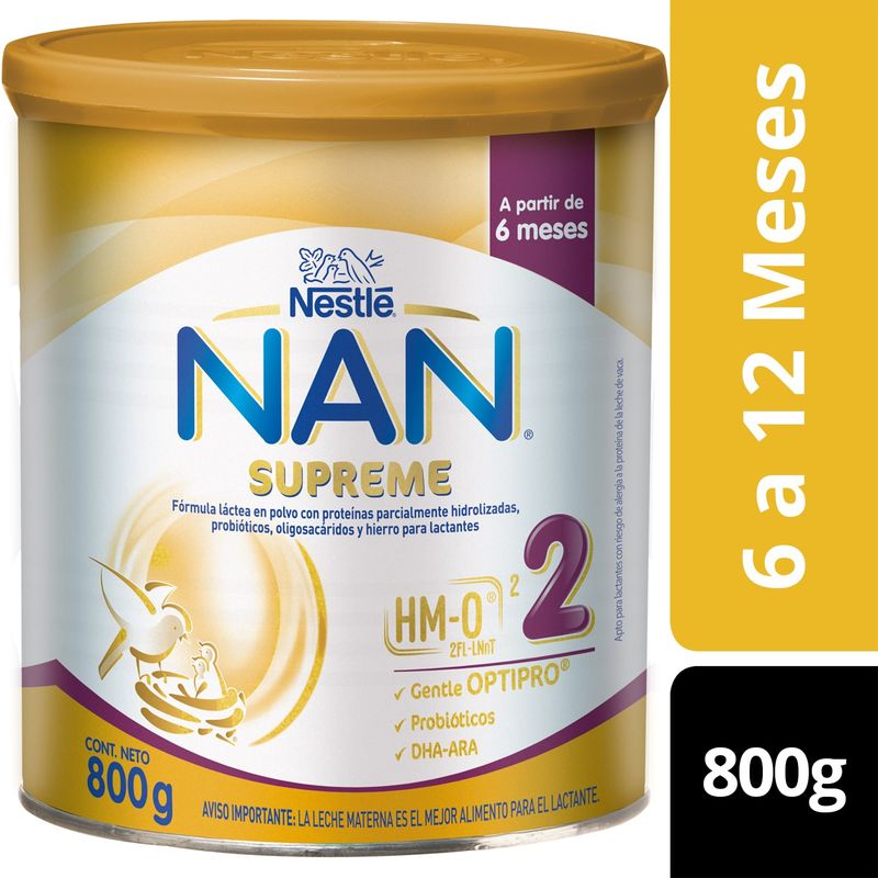 NAN - Fórmula Infantil Nan 2 SupremePro 800g