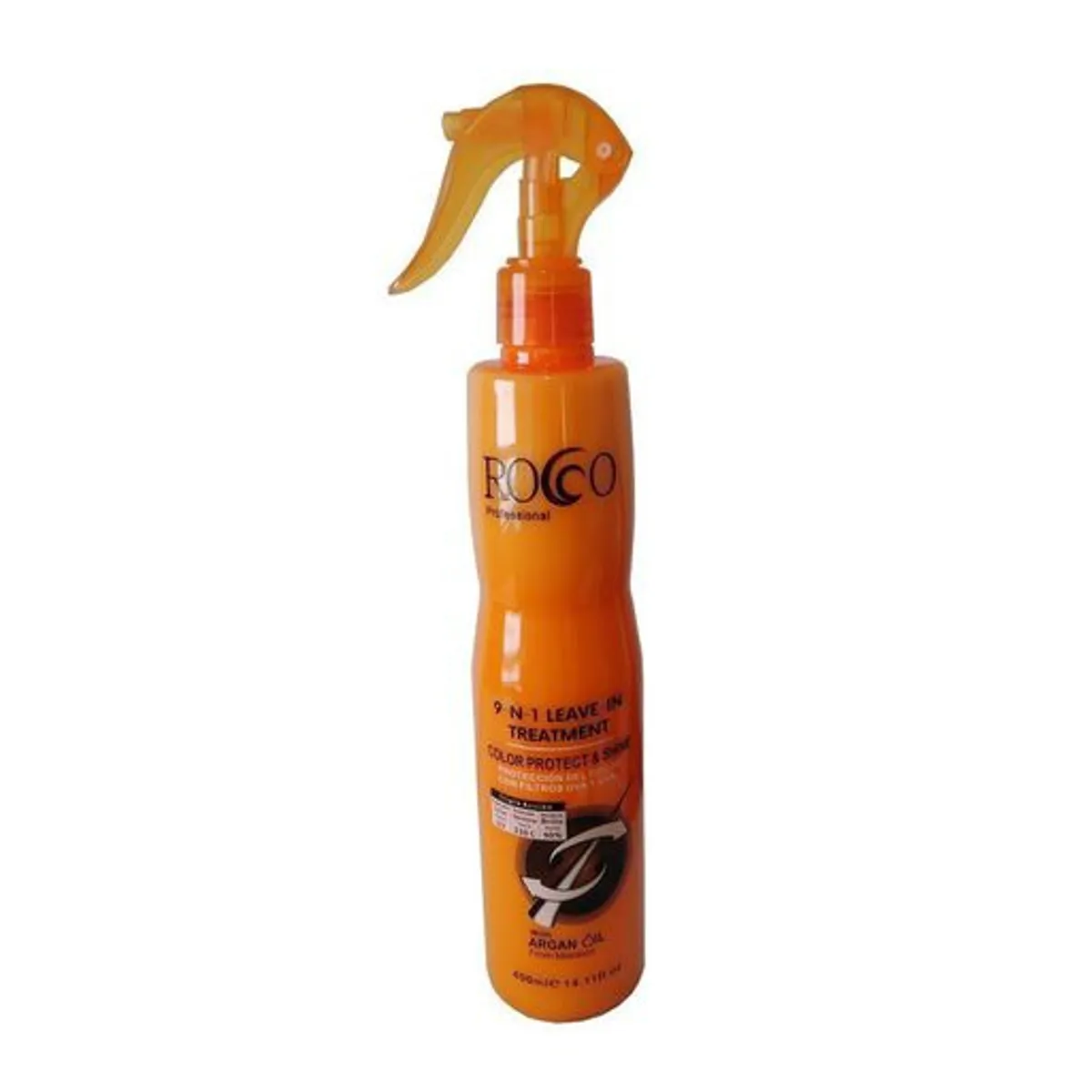 ROCCO - Protector Anti Frizz Con Aceite De Argan 9 En 1 Rocco 400ml.-