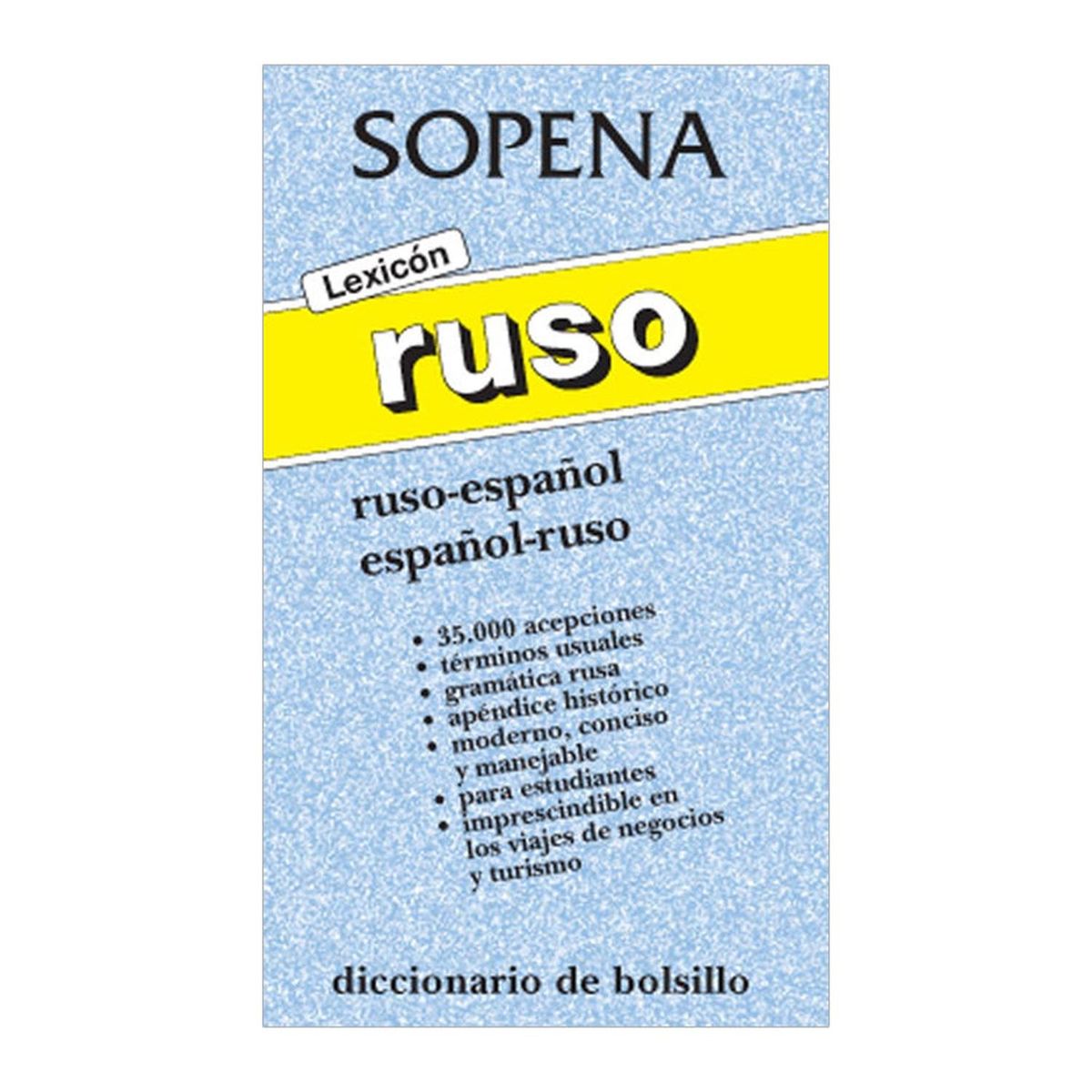 SOPENA - DICCIONARIO LEXICÓN RUSO - ESPAÑOL