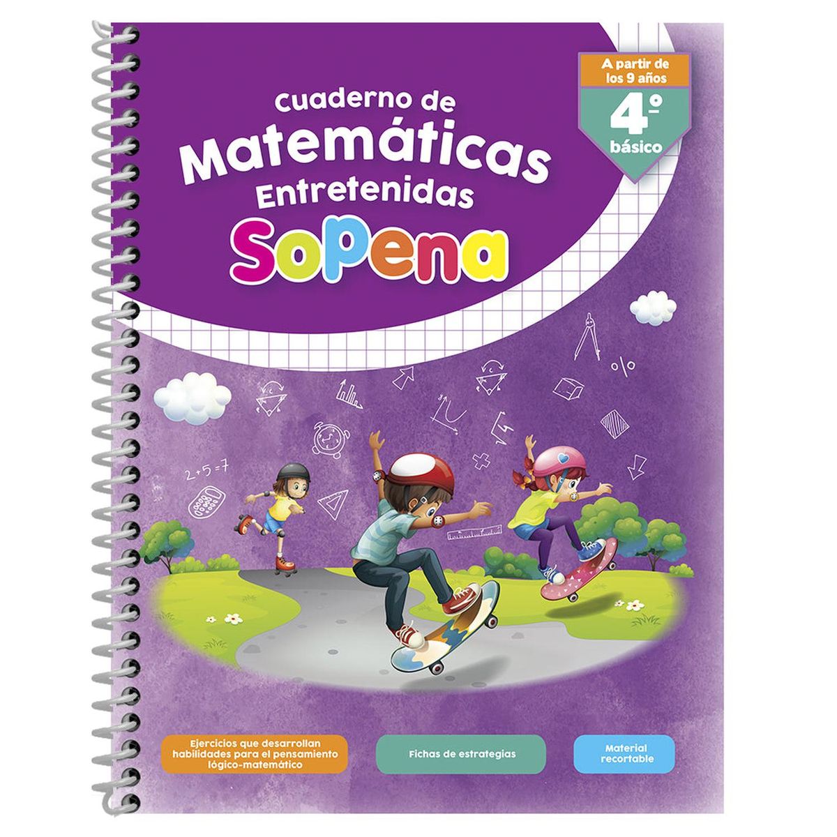 SOPENA - CUADERNO DE MATEMÁTICAS ENTRETENIDAS DESDE LOS 9 AÑOS