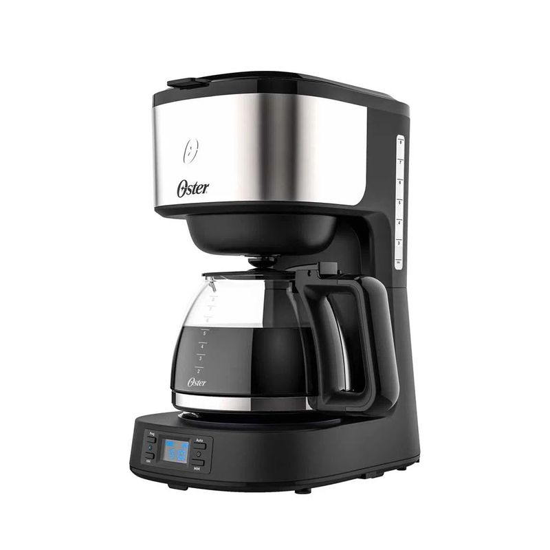 OSTER - Cafetera Programable Oster BVSTDC10SS 8 Tazas 800W