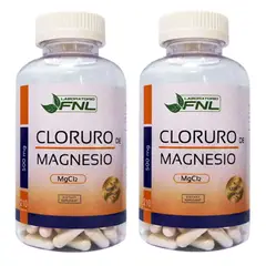 FNL - Cloruro De Magnesio 2 Frascos 420 Capsulas 2x210