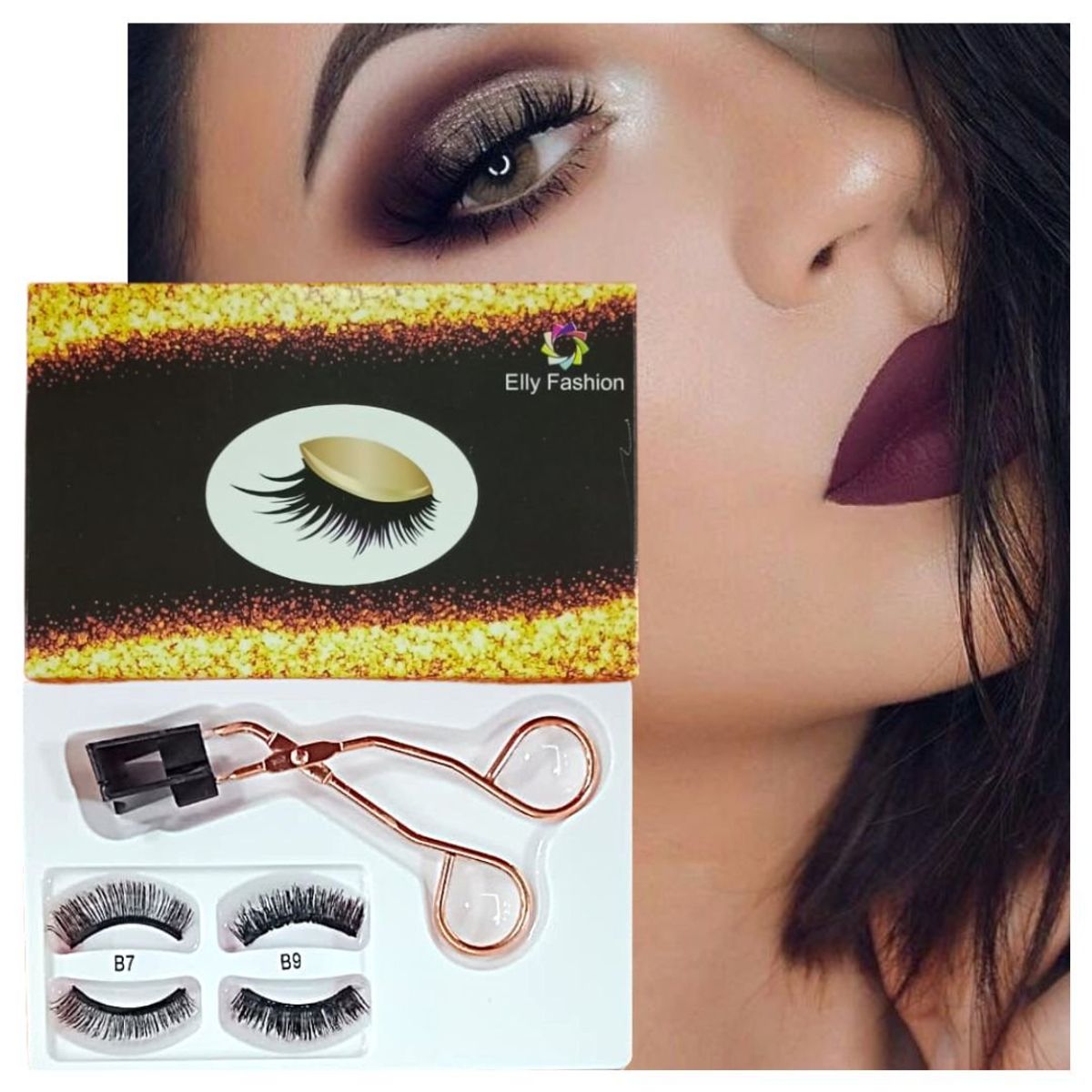 GENERICO - PESTAÑAS MAGNETICAS SELLADO DE IMANES QUITA Y PON