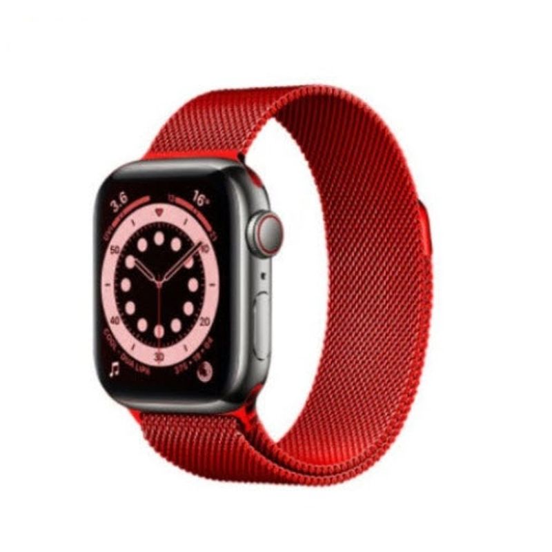 GENERICO - Correa metalica Milanesa compatible con Apple Watch.