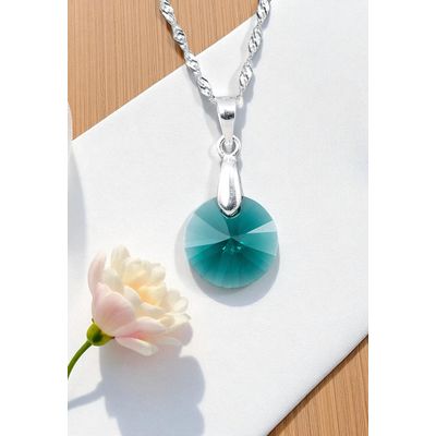 Imagen 2 del producto Collar Paris Plata 925 creado cristales de Swarovski® Emerald