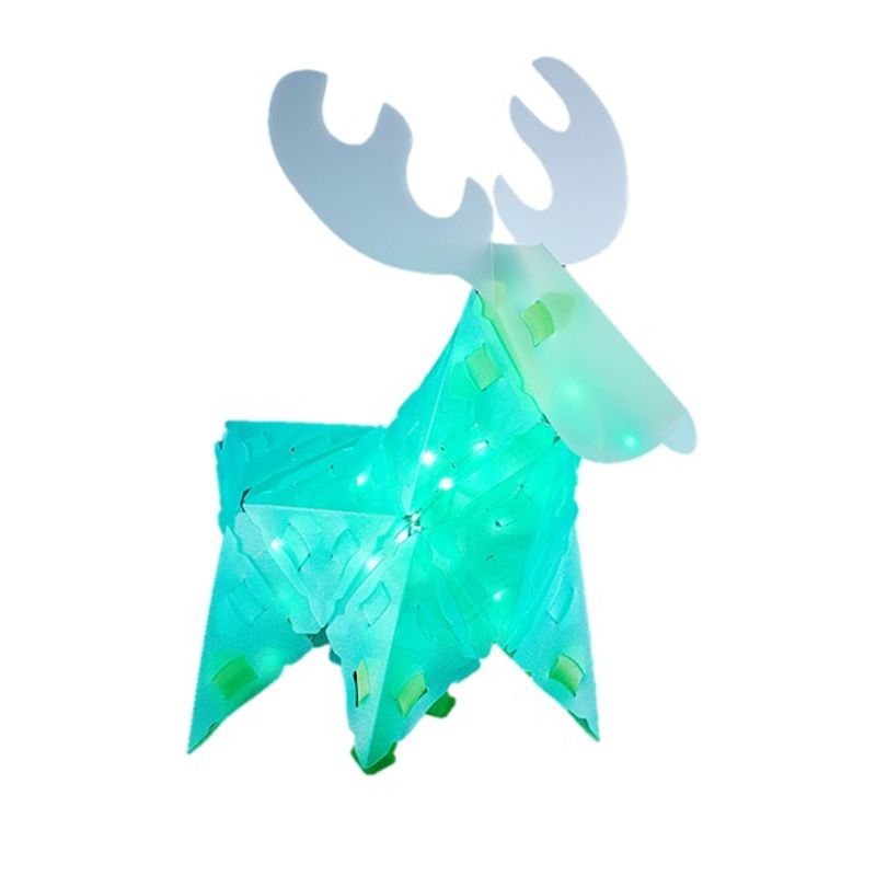 CREATTO - ROMPECABEZAS CON ILUMINACION 3D PEQUEÑO, ALCE