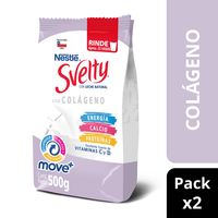 Leche En Polvo Svelty® Colágeno 500g Pack X2