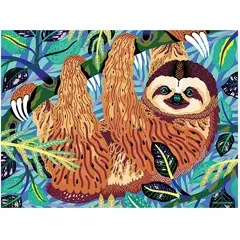 MUDPUPPY - PUZZLE 300PCS, PEREZOSO PIGMEO, PELIGRO DE EXTINCIÓN
