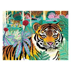 MUDPUPPY - TIGRE SIBERIANO 300 PCS, PELIGRO DE EXTINCION