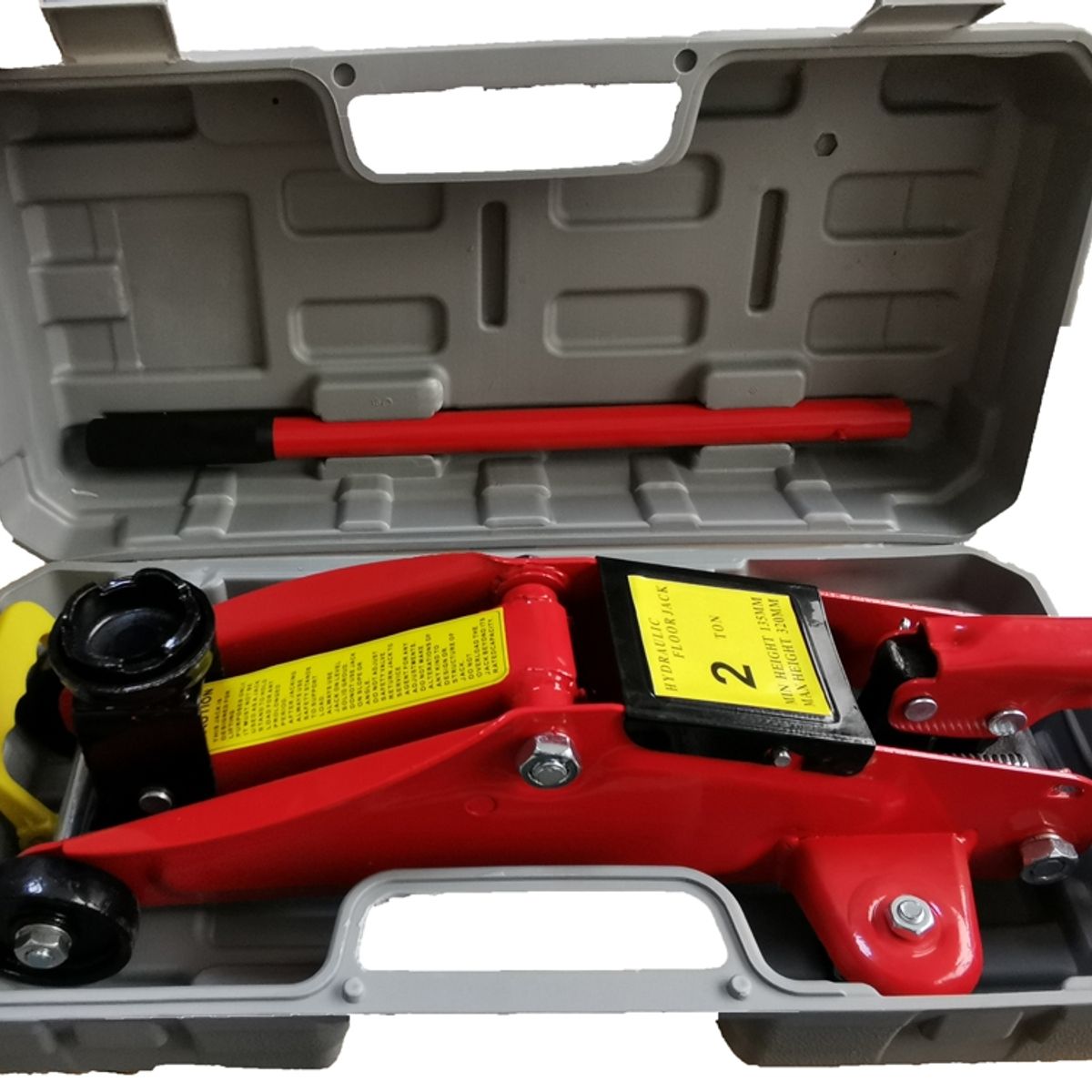 GENERICO - Gata Hidráulica Tipo Caimán De 2 Toneladas Con Maleta